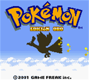 Pokémon Gold Version - Screenshot - Game Title Image