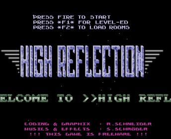 High Reflection - Screenshot - Game Title Image