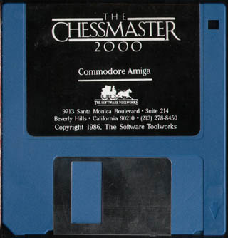 The Chessmaster 2000 © 1986 Software Toolworks - PC DOS - Gameplay