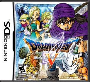 Dragon Quest V: Hand of the Heavenly Bride - Box - Front - Reconstructed Image