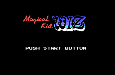 Magical Kid Wiz - Screenshot - Game Title Image