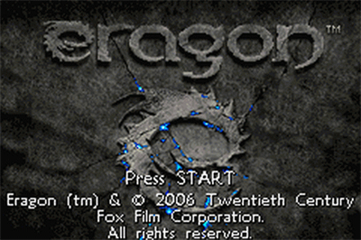 Eragon - Screenshot - Game Title Image