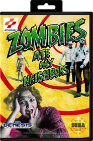 Zombies Ate My Neighbors - Box - Front - Reconstructed Image