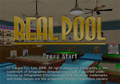 Real Pool - Screenshot - Game Title Image