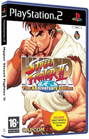 Hyper Street Fighter II: The Anniversary Edition - Box - 3D Image