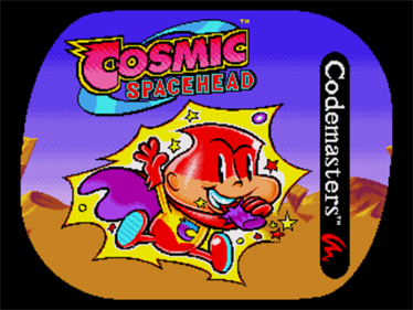 Cosmic Spacehead - Screenshot - Game Title Image