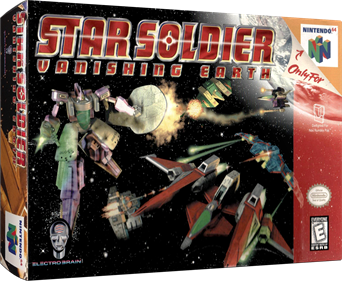Star Soldier: Vanishing Earth - Box - 3D Image