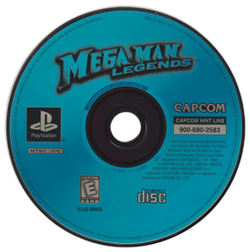 Mega Man Legends - Disc Image