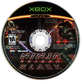 Ninja Gaiden Black - Disc Image