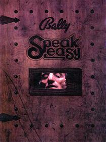 Speakeasy (Bally) - Advertisement Flyer - Front Image