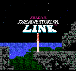 Zelda II Master Quest - Screenshot - Game Title Image