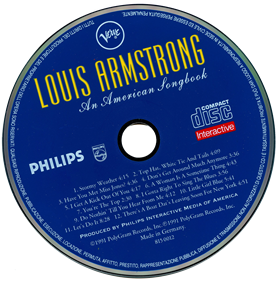Louis Armstrong: An American Songbook - Disc Image