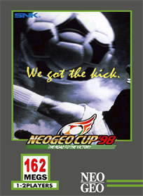 Neo Geo Cup '98: The Road to the Victory - Fanart - Box - Front Image