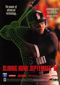 Frank Thomas Big Hurt Baseball - Advertisement Flyer - Front Image