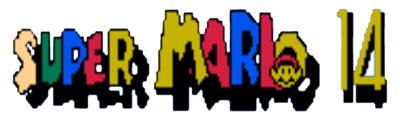 Super Mario 14 - Clear Logo Image