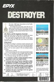 Destroyer - Box - Back Image