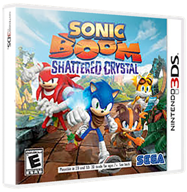Sonic Boom: Shattered Crystal - Box - 3D Image