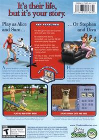 The Sims: Pet Stories - Box - Back Image