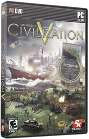 Sid Meier's Civilization V - Box - 3D Image