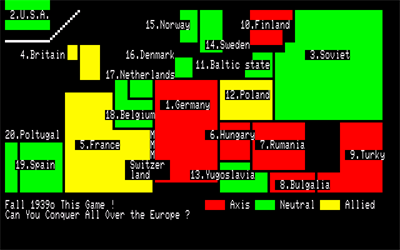 Europe Taisen - Screenshot - Game Title Image