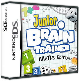 Junior Brain Trainer: Math Edition - Box - 3D Image