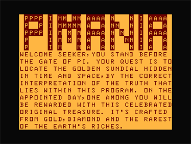 Pimania - Screenshot - Game Title Image