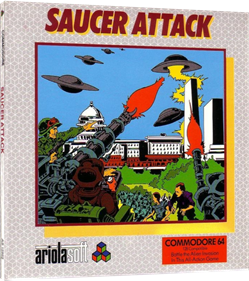 Saucer Attack! - Box - 3D Image