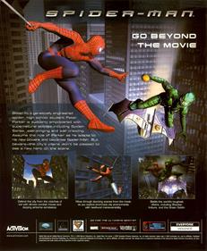 Spider-Man (2002) - Box - Back Image