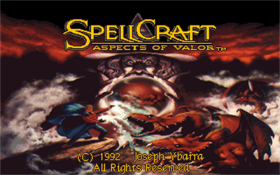 SpellCraft: Aspects of Valor - Screenshot - Game Title Image