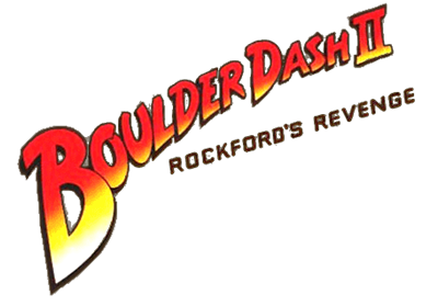 Boulder Dash 2 - Clear Logo Image