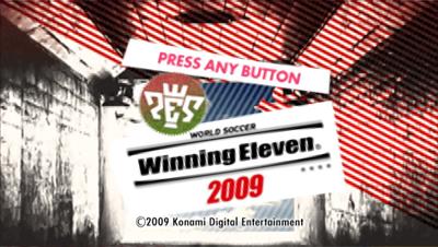 PES 2009: Pro Evolution Soccer - Screenshot - Game Title Image