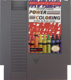 Power Coloring - Cart - Front Image