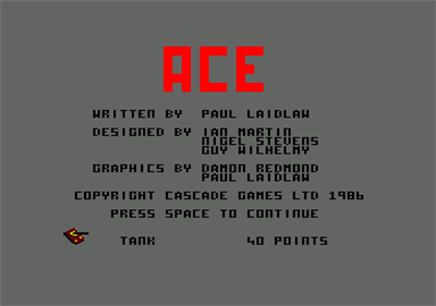ACE: Air Combat Emulator - Screenshot - Game Title Image