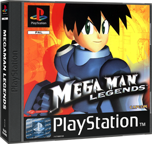 Mega Man Legends - Box - 3D Image