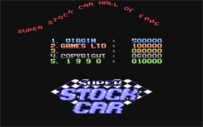 Super Stock Car - Screenshot - Game Title Image