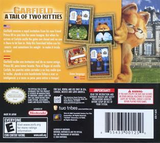 Garfield: A Tail of Two Kitties - Box - Back Image
