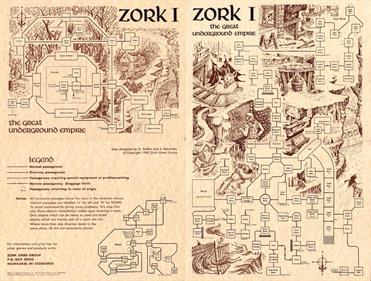 Zork I - Arcade - Controls Information