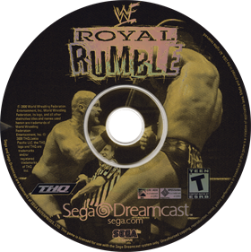 WWF Royal Rumble - Disc Image