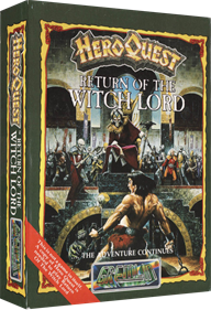 HeroQuest: Return of the Witch Lord - Box - 3D Image