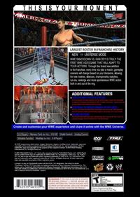 WWE SmackDown vs. Raw 2011 - Box - Back Image