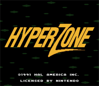 HyperZone - Screenshot - Game Title Image