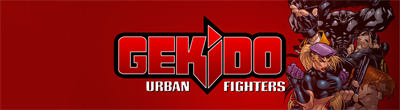 Gekido: Urban Fighters - Arcade - Marquee Image