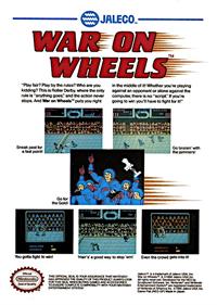 War on Wheels - Box - Back Image