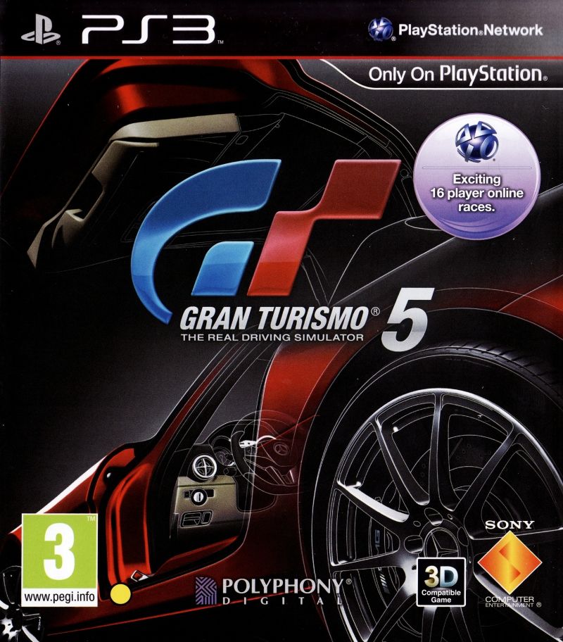 Gran Turismo 5: Prologue cover or packaging material - MobyGames