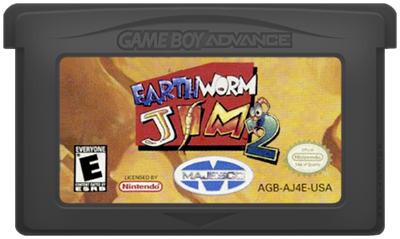 Earthworm Jim 2 - Cart - Front Image