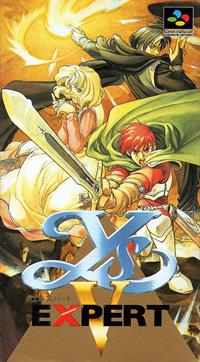 Ys V: Expert - Box - Front Image