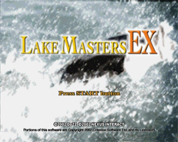 Lake Masters EX - Screenshot - Game Title Image