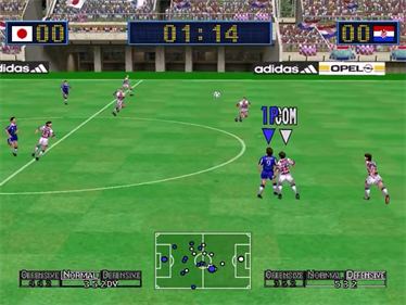 Virtua Striker 2 - Screenshot - Gameplay Image