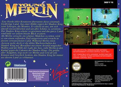 Young Merlin - Box - Back Image