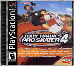 Tony Hawk's Pro Skater 4 - Box - Front - Reconstructed Image